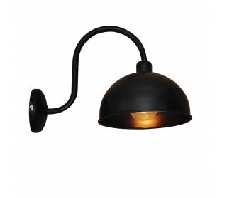 HL-114S-1W LEICA BLACK WALL LAMP