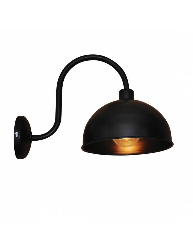 HL-114S-1W LEICA BLACK WALL LAMP