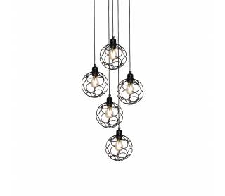 HL-3588-5 ALINE BLACK PENDANT