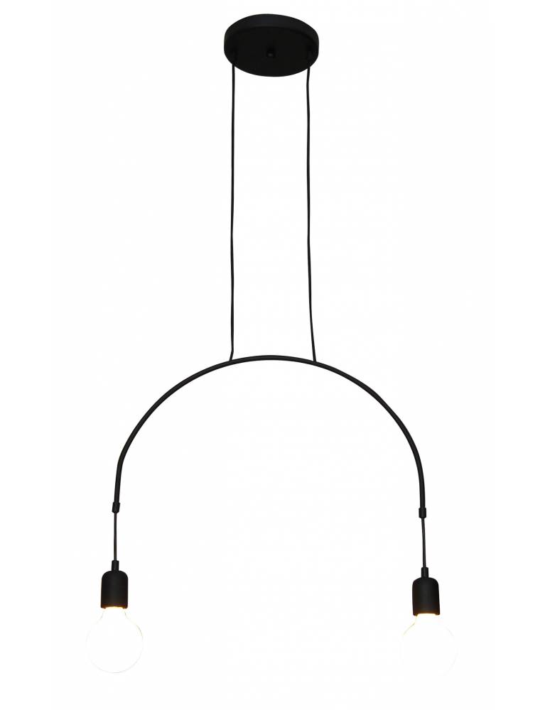 HL-3527-2 EVERDINA BLACK PENDANT