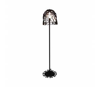 HL-3586-1F LEWIS RUSTY BROWN FLOOR LAMP