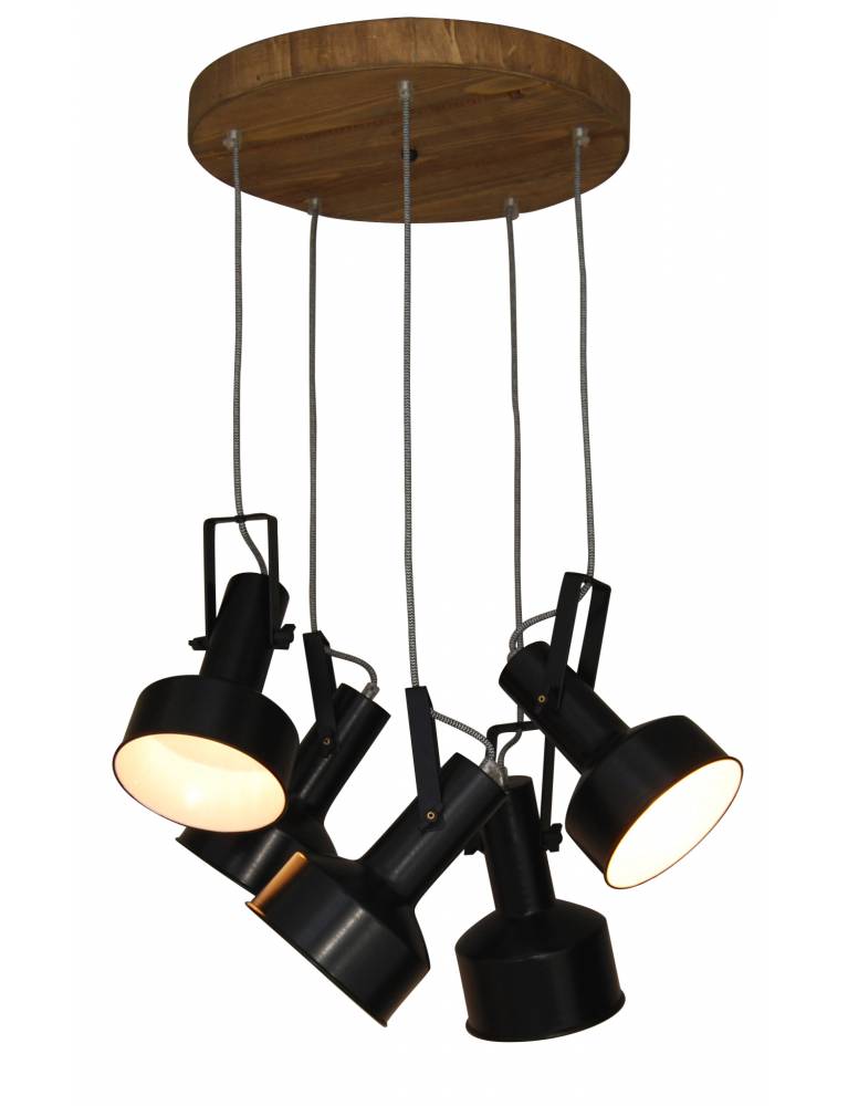 HL-243S-5P FARCOM BLACK PENDANT