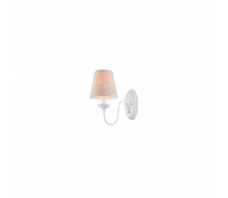 C111-1 ORION WALL LAMP WHITE & WHITE SHADE A4