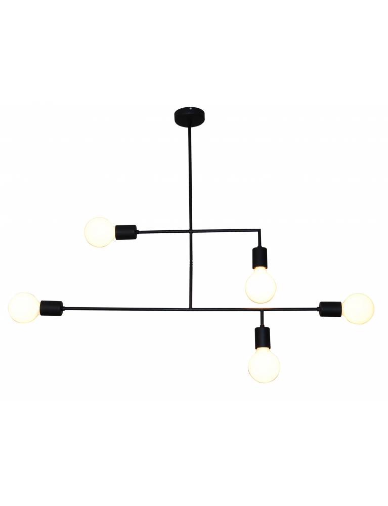 HL-3525-5 RODNEY BLACK PENDANT