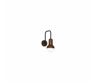 HL-3551-1 OWEN OLD COPPER & BLACK WALL LAMP