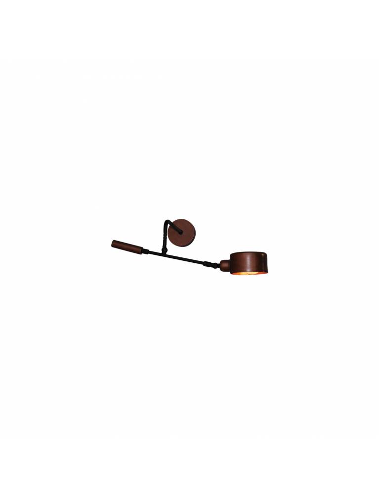 HL-3538-1 S WADE OLD COPPER & BLACK WALL LAMP