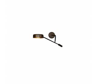 HL-3538-1 M WADE OLD BRONZE & WHITE WALL LAMP