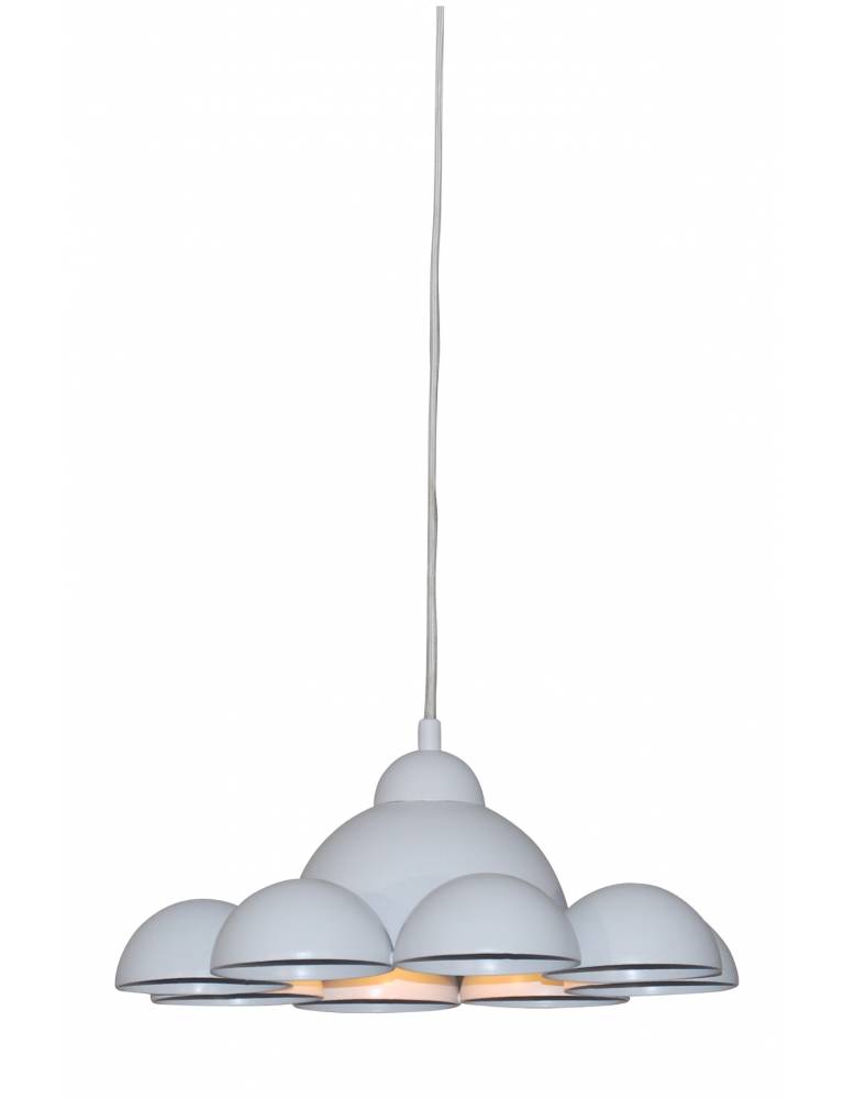 HL-3591-M CONALL WHITE & BRONZE PENDANT