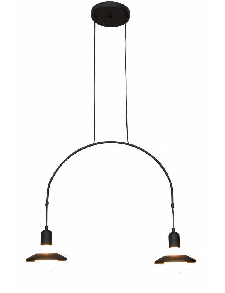 HL-3528-2 EVERDINA BLACK PENDANT