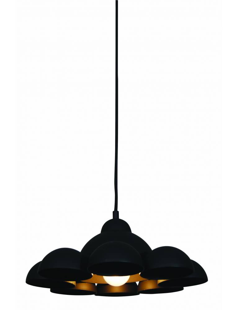 HL-3591-S CONALL BLACK & OLD COPPER PENDANT