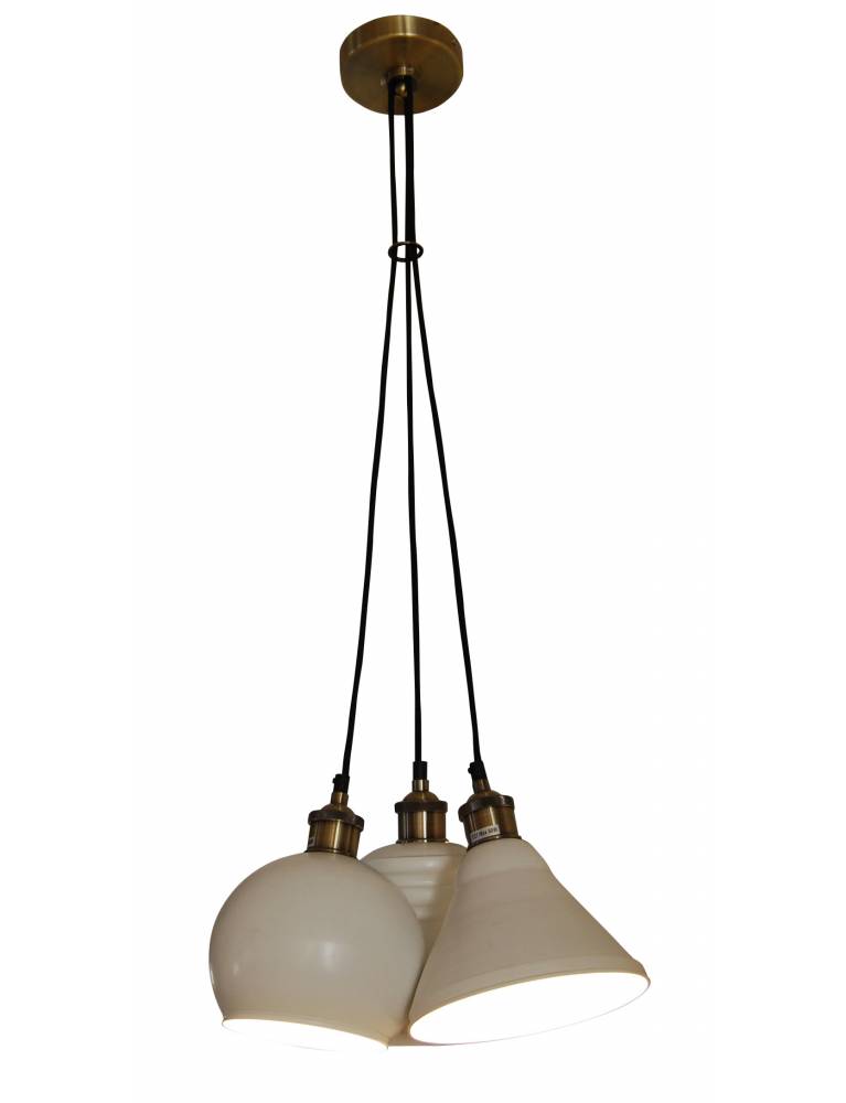 HL-228S-3P IHOR WHITE PENDANT