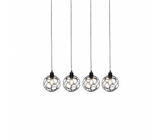 HL-3588-4 ALINE CHROME PENDANT