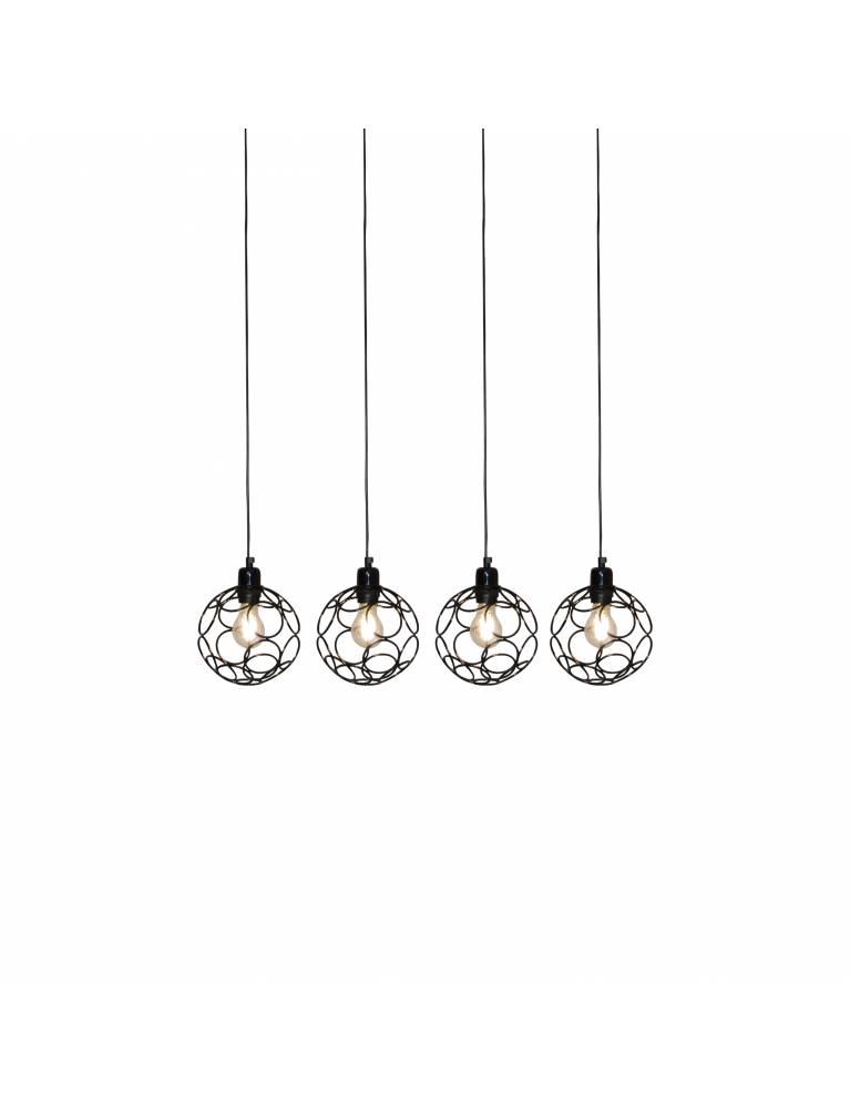 HL-3588-4 ALINE CHROME PENDANT