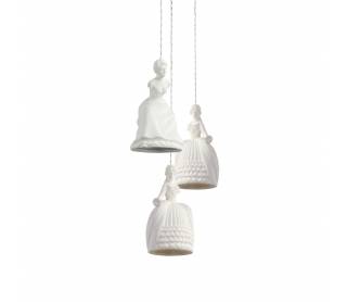 SE171-3 HANDAN & LATIFE WHITE PENDANT Ε2+