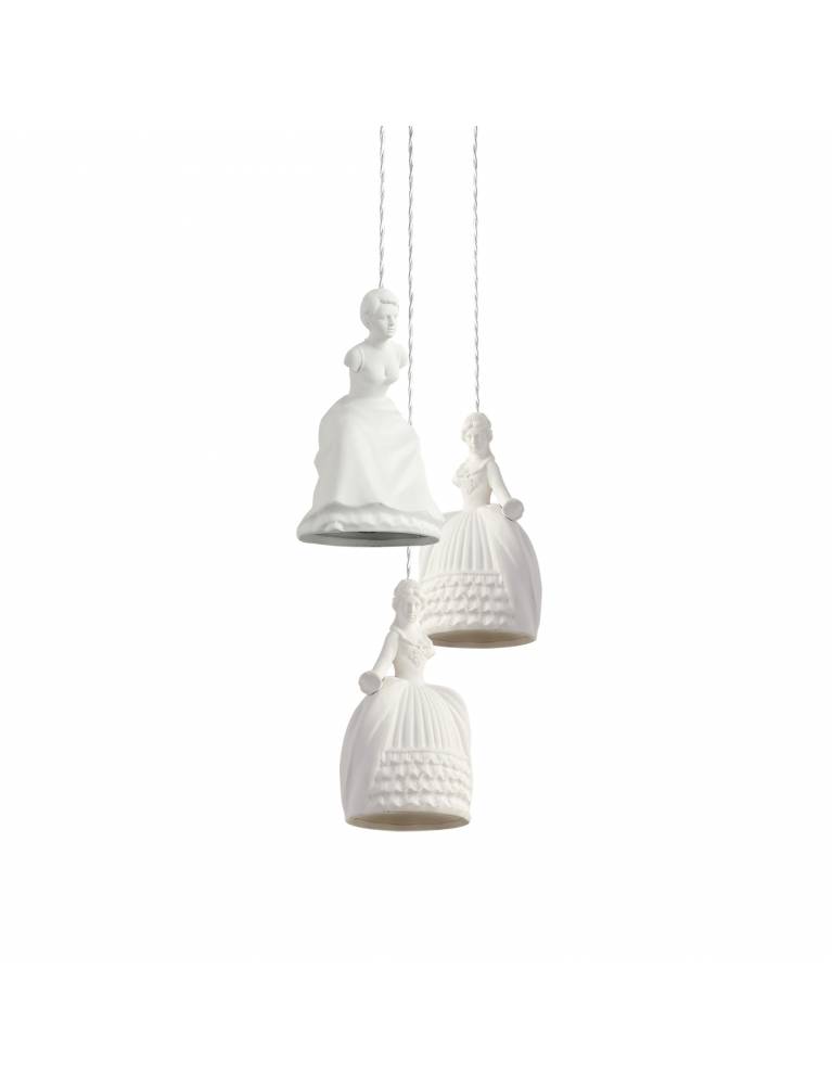 SE171-3 HANDAN & LATIFE WHITE PENDANT Ε2+