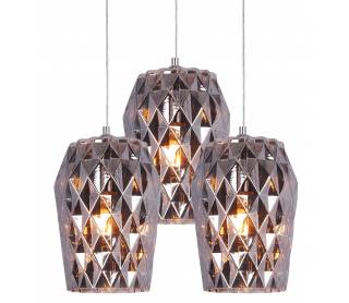 SE4288S-03 LUCA PENDANT SMOKE GLASS+