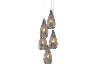 SE4285-05 SM DARIO PENDANT SMOKE GLASS Γ4+