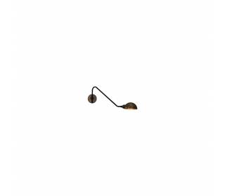 HL-3548-1 S MASON OLD COPPER & BLACK WALL LAMP