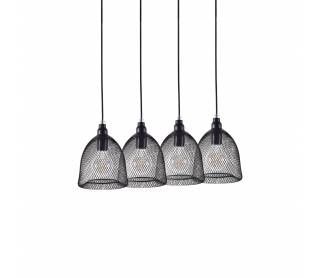 SE 151-20-4 ZOLA PENDANT LAMP BLACK MAT+