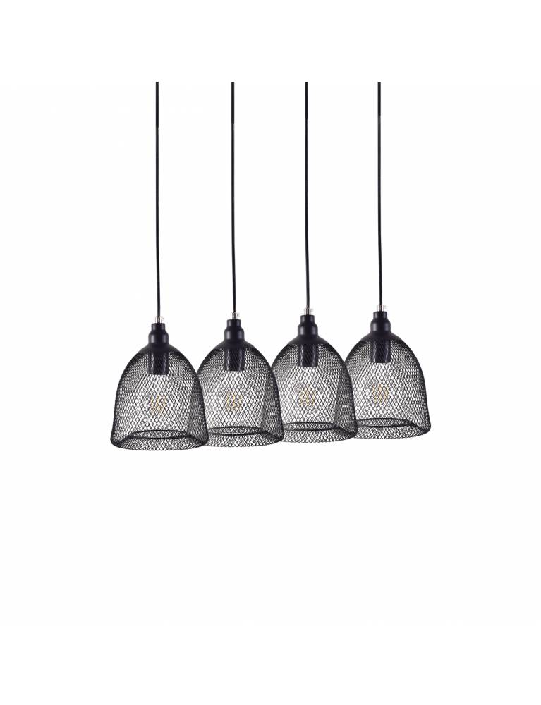 SE 151-20-4 ZOLA PENDANT LAMP BLACK MAT+