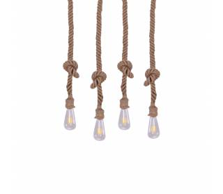 SE147-27-4 MAYA PENDANT LAMP ROPE+