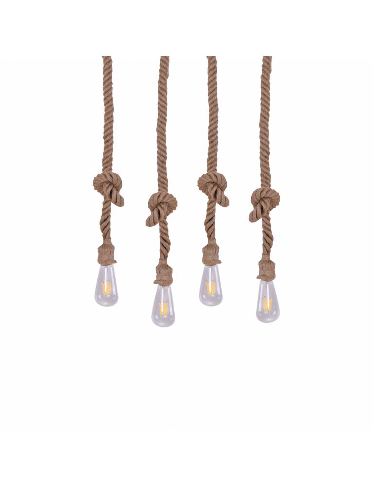 SE147-27-4 MAYA PENDANT LAMP ROPE+