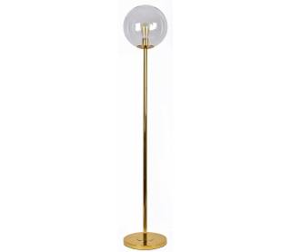 SE 3000-1 GOLD FLOOR LAMP GLOBE CLEAR