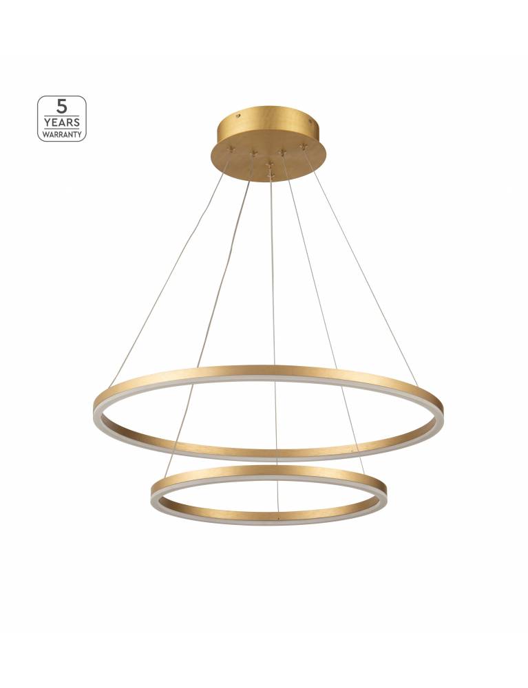 SE LED 60-40 OLYMPIC PENDANT GOLD MAT