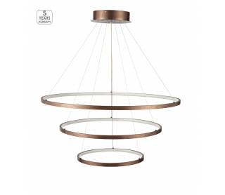 SE LED 80-60-40 MORELLI PENDANT COFFEE BROWN