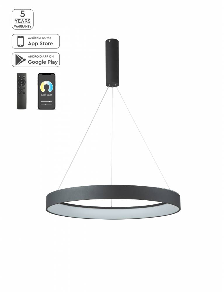 SE LED SMART 60 AMAYA PENDANT BLACK