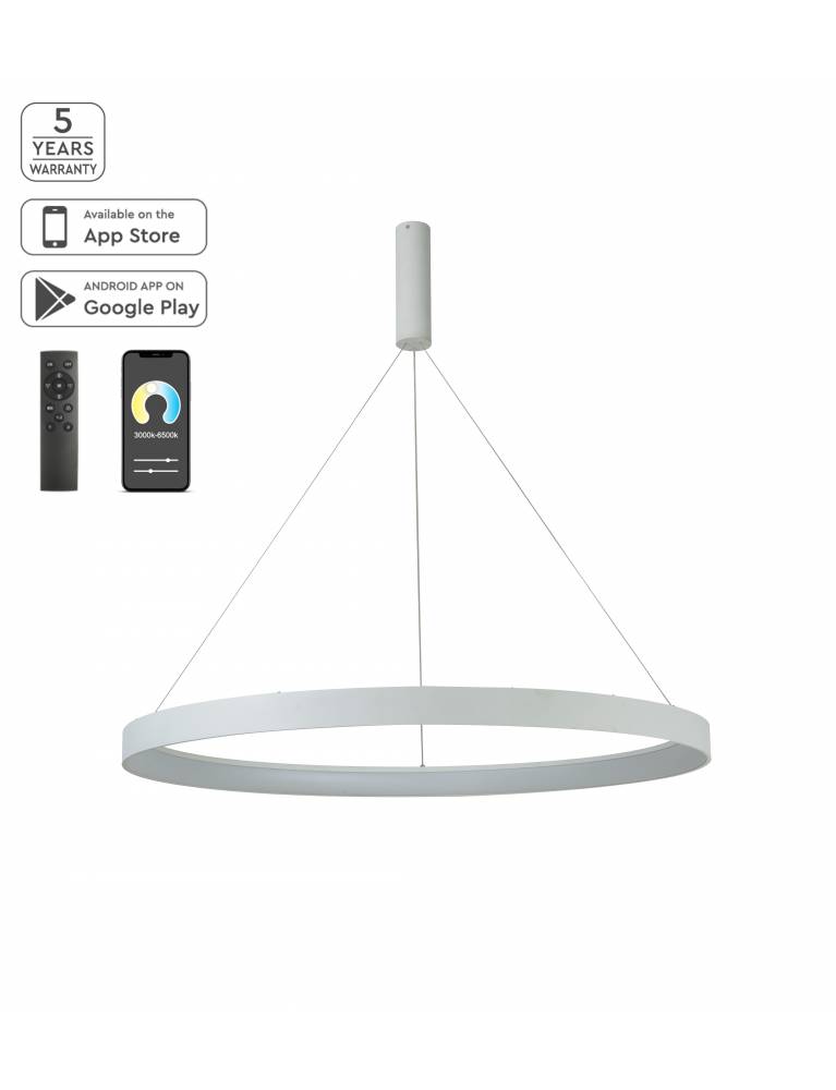 SE LED SMART 100 AMAYA PENDANT WHITE