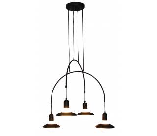 HL-3528-4 EVERDINA BLACK PENDANT