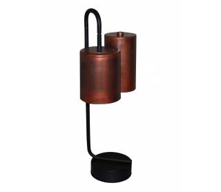 HL-3567-2P BRODY OLD COPPER & BLACK TABLE LAMP