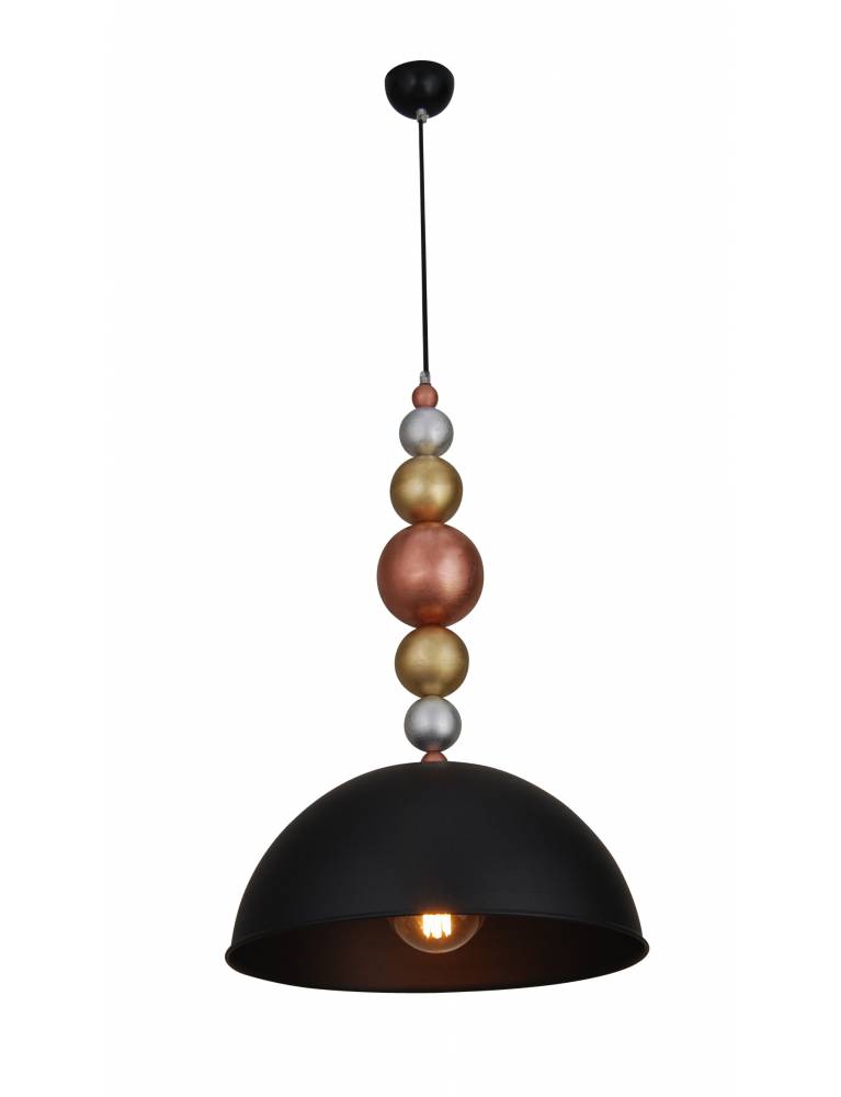 HL-046RS-1P MONA BLACK PENDANT