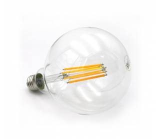 LED ΛΑΜΠΑ COG GLOBE Φ125 ΔΙΑΦΑΝΟ Ε27 16W 230V ΘΕΡΜΟ