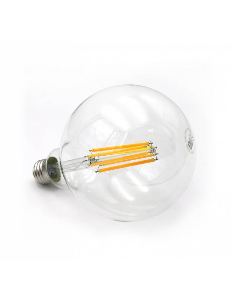 LED ΛΑΜΠΑ COG GLOBE Φ125 ΔΙΑΦΑΝΟ Ε27 16W 230V ΘΕΡΜΟ