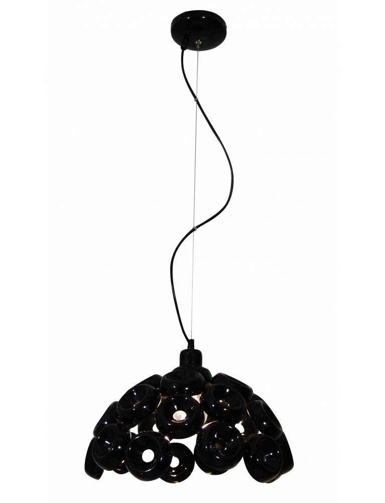 HL-3590-S DARINA BLACK PENDANT Φ36