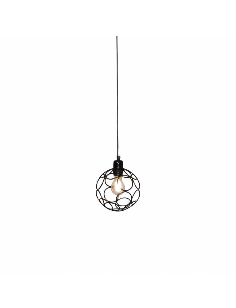 HL-3588-1 ALINE BLACK PENDANT