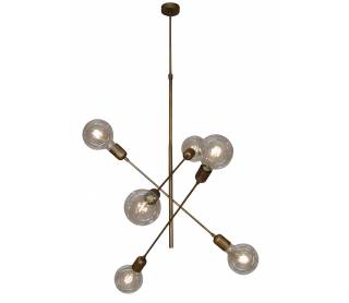 HL-3524-6 ERIC OLD COPPER & BLACK PENDANT