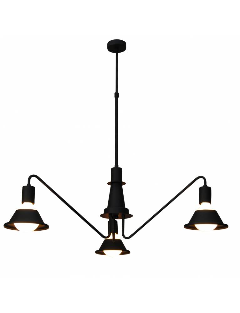 HL-3521-3 EMILY BLACK PENDANT