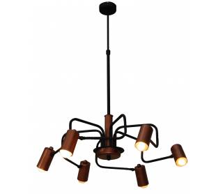 HL-3522-6 HANNAH OLD COPPER & BLACK PENDANT