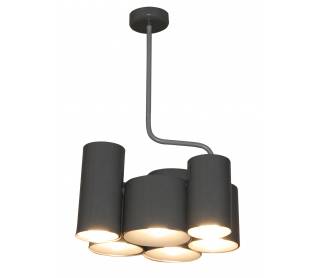 HL-3566-6P BRODY DARK GREY METALLIC PENDANT