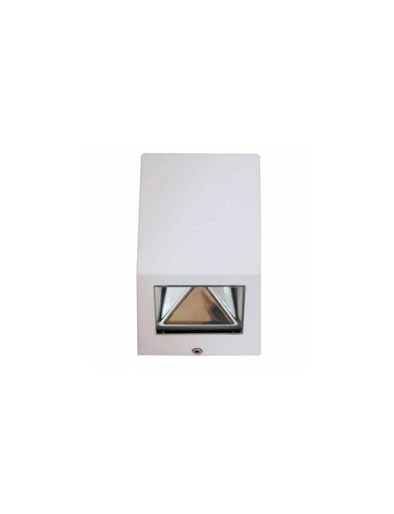 WLC 8107 WH ΑΠΛ.UP/DOWN ΤΕΤΡ.LED 2*5W ΛΕΥΚΗ