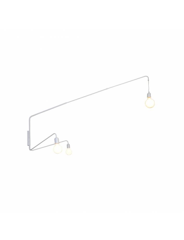 HL-3591-3 MIMA WHITE WALL LAMP