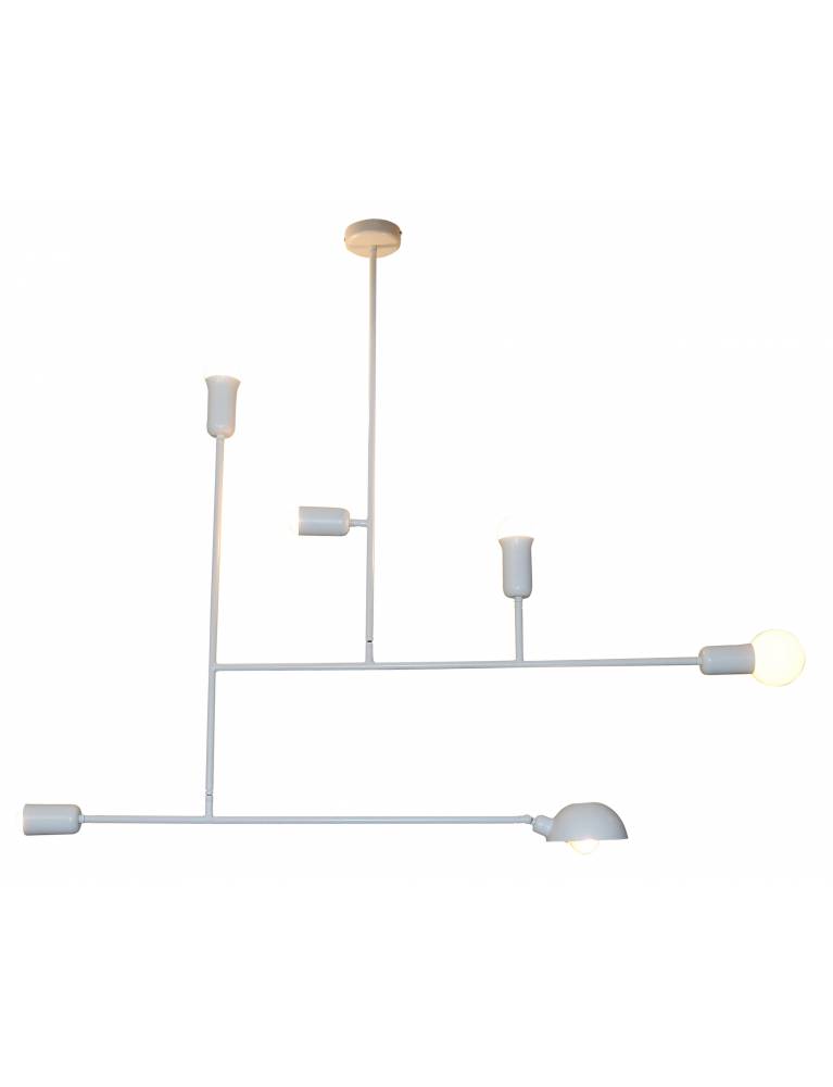 HL-3525-6 RODNEY WHITE PENDANT