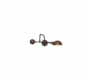 HL-3539-1 S OLIVER OLD COPPER & BLACK WALL LAMP