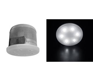 ΦΩΤ ΓΥΑΛΙ ΟΠΑΛΙΝΑ ΧΩΝ LED ΙΣΧΥΟΣ 6x3W 90° ΧΩΡΙΣ ΤΡΟΦ ΨΥΧΡΟ