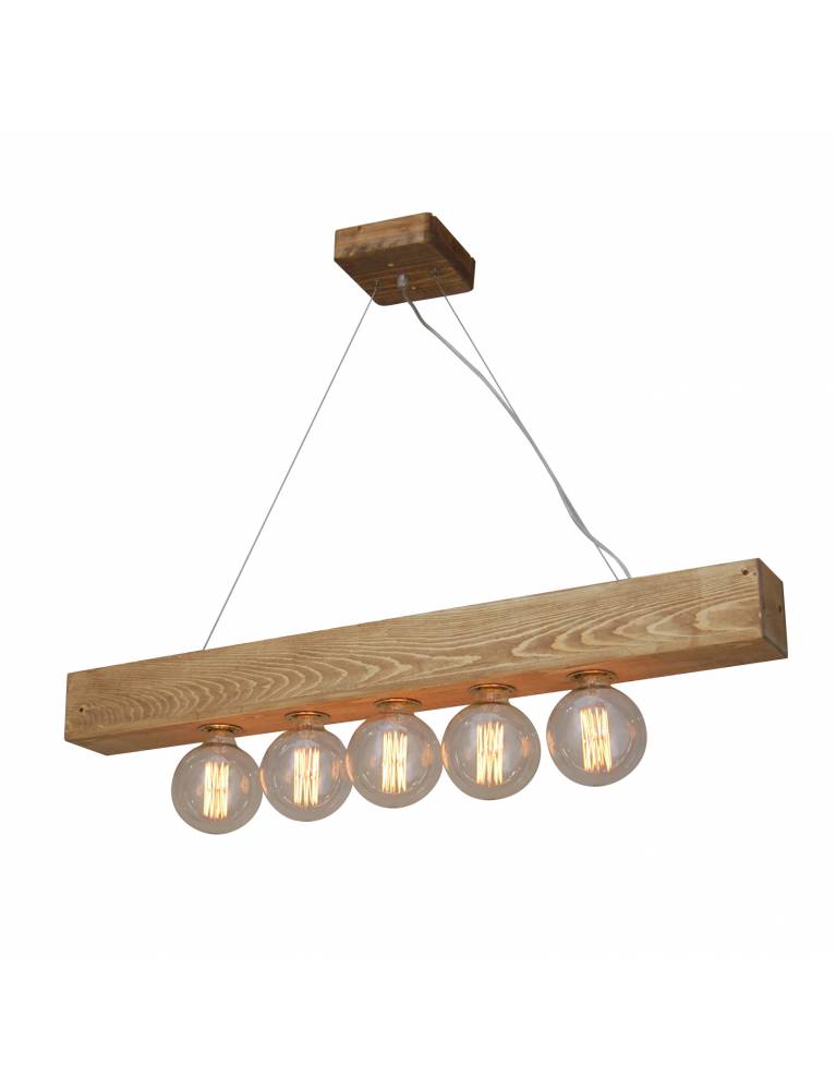 HL-236-1P-5 BENZAI WOODEN PENDANT