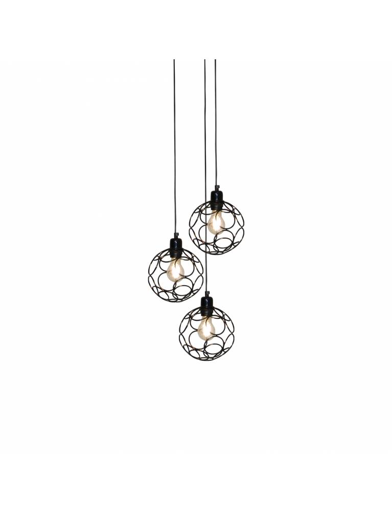 HL-3588-3 ALINE CHROME PENDANT