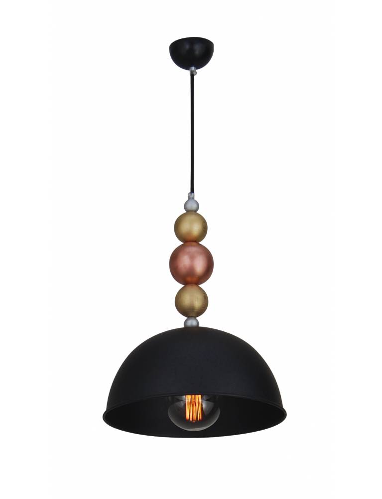 HL-044RS-1P MONA BLACK PENDANT 